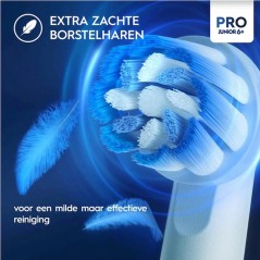 Oral-B Pro Junior Electric Toothbrush Green - Fun & Effective Dental Care for Kids!